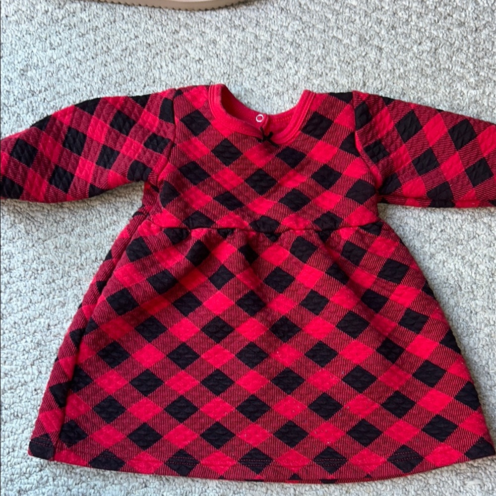 Kids Red Casual Dress